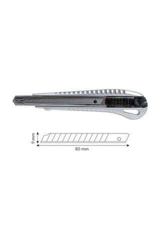 Leo Sx-96 Dar Tip Metal Maket Bıçağı 9 Mm
