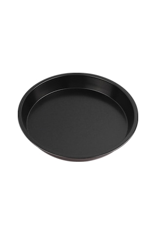 Yuvarlak Pizza Kalıp Plakası Pizza Tavası Pişirme Kalıbı Tepsisi 8ın Siyah Siyah