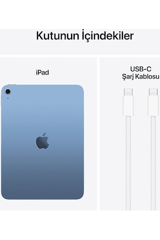 Apple iPad A16 MD4H4TU/A Wi-Fi 256 GB 11" Tablet