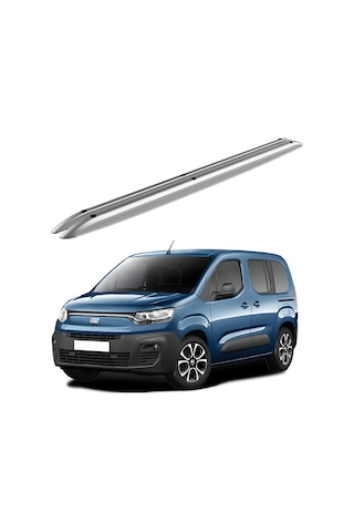 Fiat Doblo.ııı. 2023 Kısa Premium Tavan Çıtası Siyah - Port Bagaj Ve Ara Atkı Uyumlu Tavan Barı