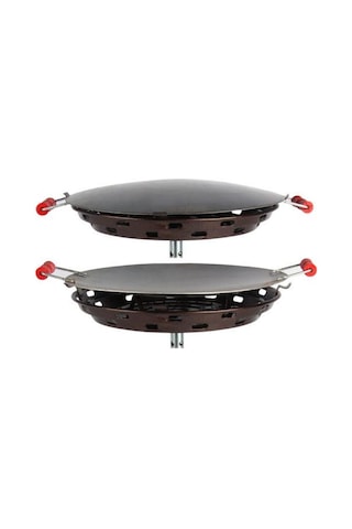 Portatif Tüplü Sac Kavurma Gözleme Ekmek Yufka Sacı 45Cm