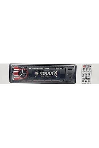 Everton Rt-2003 Çift Usb'Li Usb-Sd-Fm-Aux- Bluetooth Oto Teyp 4X5