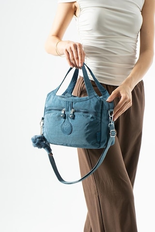 Baginn Klinkır Hafif Yağmur Geçirmez Kadın Postacı Çanta 30 20 Cm El Çantası 571 Collection Mavi
