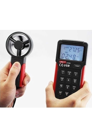 Unit Ut362 Dijital Rüzgar Hızı Ölçer Anemometre