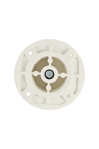 Plastik Beyaz Yuvarlak Ayak 50 Lik 12 Cm 4 Lü Mobilya Ayak Seti Siyah