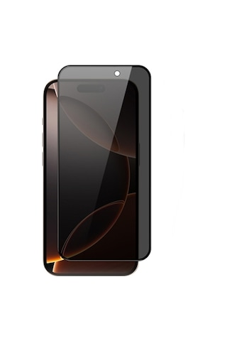 Apsuwa İphone Uyumlu 16 Pro Ekran Koruyucu Hayalet Yandan Bakınca Gözükmez