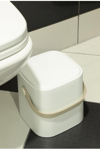 Sihirli Çöp Kovası 4 Lt Beyaz