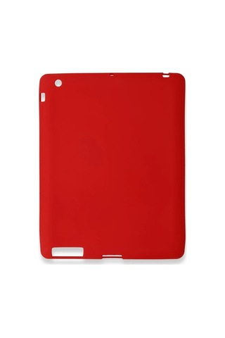Apple İpad 4 9.7 Kılıf Evo Tablet Silikon - Kırmızı Aklby-bsva58 Diğer