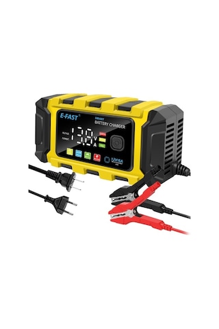 Novahub 12v/6a Araç Akü Şarj Cihazı, Tam Otomatik K22516eu, Eu Çekici, Otomatik Şarj Ünitesi