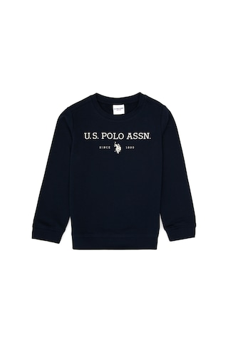 U.S. Polo Assn. Erkek Çocuk Lacivert Bisiklet Yaka Sweatshirt 50313900-VR033