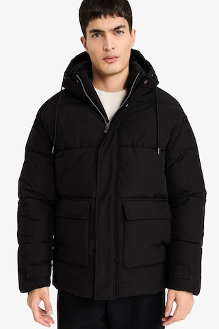 Defacto Su Geçirmez Slim Fit Mont G7526ax25wnbk27 Siyah-bk27