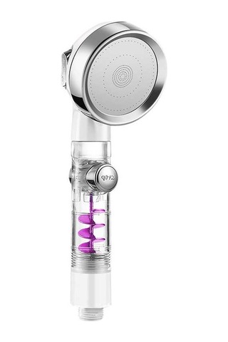 Ulzyvf 3 Modlu Turbo Fanlı Yüksek Basınçlı Banyo Duş Başlığı - Su Tasarruflu G1/2 Diğer