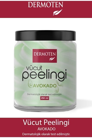 Dermoten Avokado Özlü Vücut Peeling 250 ML
