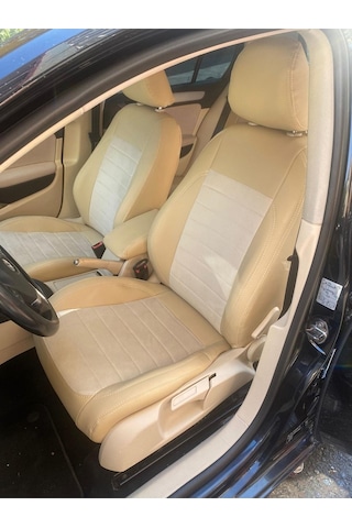 Golf.6-2008 11 Arası Uyumlu Highline Paket Arka Sırt 2 1 Oto Koltuk Kılıfı