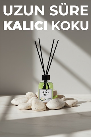 Ilgaz Reed Diffuser Yasemin Çiçeği Bambu Çubuklu Oda Kokusu 110 ML