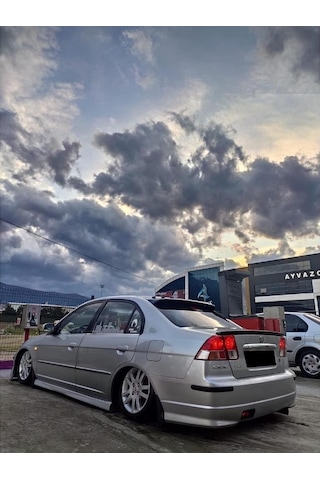 Honda Civic Vtec2 Yan Marşpiyel Plastik Boyasız