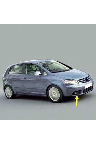 Vw Golf Plus 2005-2009 Ön Tampon Sağ Sis Farı Izgarası 5m0853666b