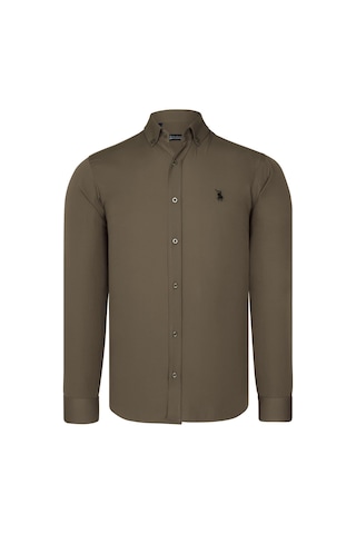 G925 Dewberry Erkek Gömlek-yeşil Yeşil