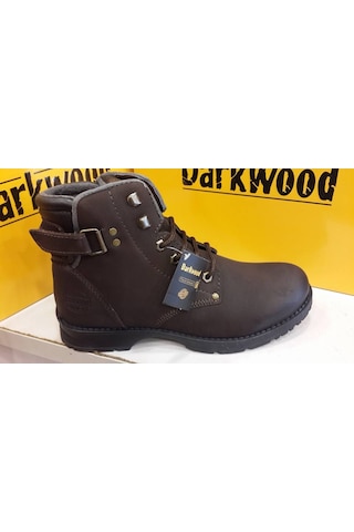 Büyük Numara Darkwood 3501 Erkek Kahve Waterproof Deri Bot Kahverengi
