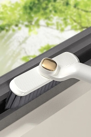 Thentech 360 Derece Dönebilen Derz Temizleme Fırçası Banyo Klozet Tuvalet Temizleme Fırçası