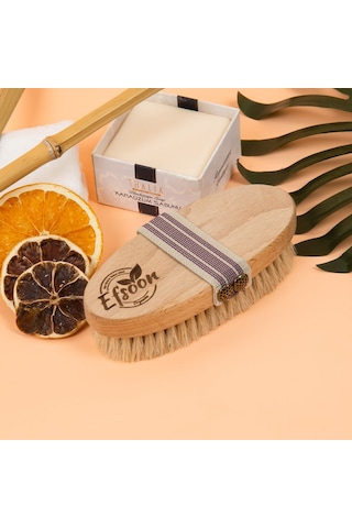 Efsoon Organics Doğal At Kılı Selülit Fırçası