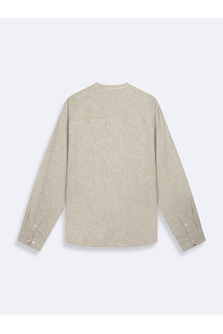 Ltb Regular Uzun Kollu Yeşil Gömlek 012254904025026 417 Yeşil