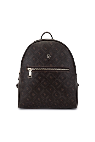 Tamer Tanca Kadın Vegan Kahverengi Sırt Çantası 743 2335 Bn Cnt Y25 Kahve Gfrj Kahverengi