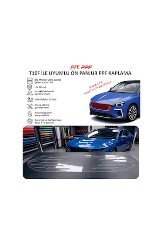 T1of İle Uyumlu Hazır Kesim Ön Panel Panjur Kaplamaları 210 M