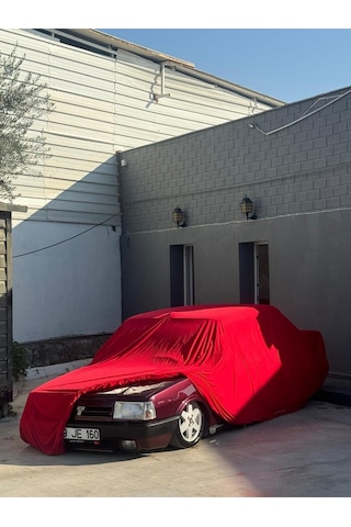 Tofaş Unıversal Kırmızı Penye Araç Brandası