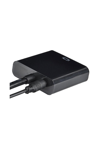 Hdmi To Vga Çevirici Dönüştürücü Adaptör + Ses Destekli