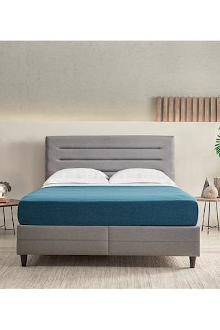 Yataş Bedding Supreme Pedic Baza - Başlık Set - Mavi 140x190