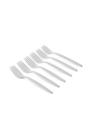 Hisar Lidya 6'lı Tatlı Çatalı Inox