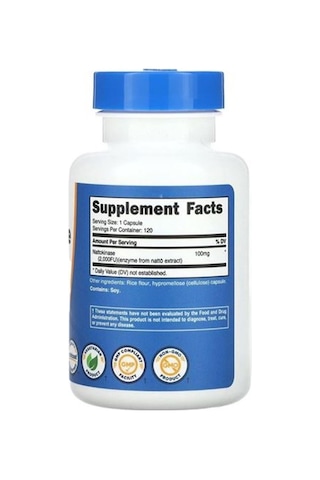 Nattokinase 2,000fu, 120 Kapsül - Gluten Free