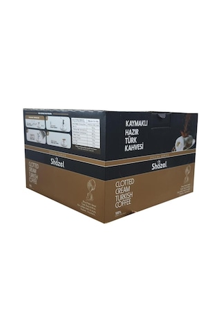 Shazel Kaymaklı Hazır Türk Kahvesi 16 x 100 G