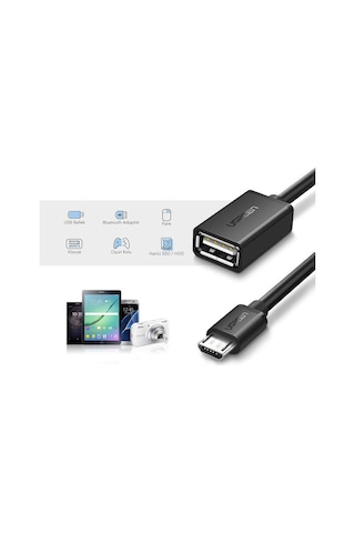 Ugreen Usb Type-C Otg Dönüştürücü Adaptör-Siyah