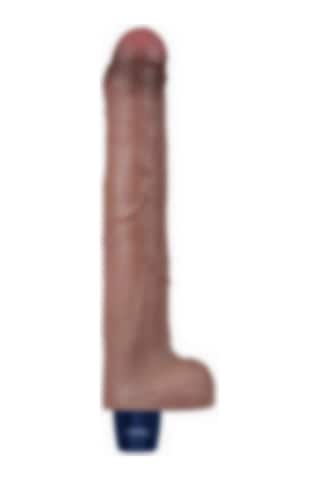 Morgece 26.5 Cm Usb Şarjlı Yeni Nesil Realistik Titreşimli Dildo Penis