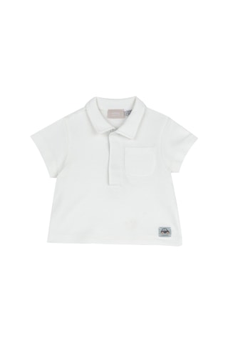 Chicco Erkek Bebek Örme Kısa Kollu Polo Tişört 09102185000000 000060 Bej