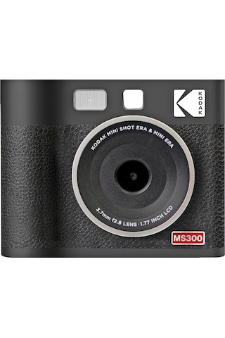 Kodak Mini Shot 3 Era Siyah 3x3 + 60 Yaprak + Aksesuar Kiti