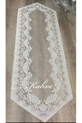 Örme Tül Runner 40x140 Cm