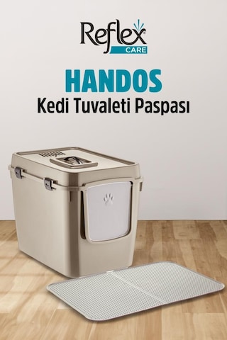 Reflex Care Handos Kedi Tuvaleti Paspası Bej 38,5 X 58,5 Cm