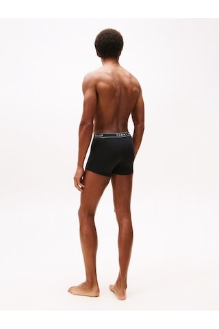 Tommy Hilfiger Tommy Hılfıger Erkek 3 Lü Boxer Um0um03520-0we Siyah