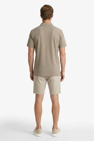 Nautica Erkek Bej Regular Fit Polo Yaka T-shirt-14607