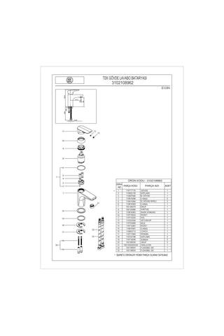 Ar Fia Lavabo Bataryası 102108962