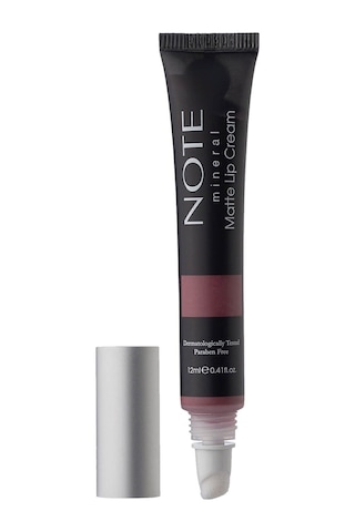 Note Cosmetique Mineral Matte Lip Cream Yarı Mat Bitişli Likit Ruj 03 Rose Sorbet - Pembe