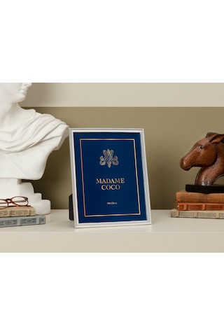 Madame Coco Gastonne Çerçeve Cerv-1721,9x27x1,5cm-gümüş