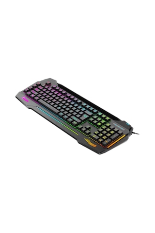 Klavye Gk702-rgb Black Kablolu Multımedya Q Tr