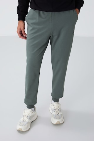 Tommy Life Çağla Klasik Cepli Standart Kalıp Manşetli Erkek Eşofman Alt - 84652 Çağla Yeşili
