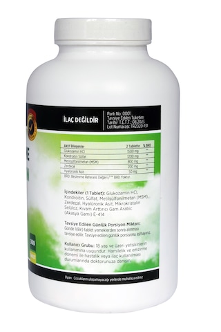 Glukozamin Kondroitin Msm Hyaluronic Acid Glucosamine 300 Tab