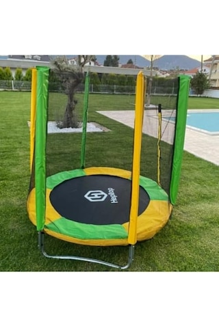 Fileli Trambolin 140 Cm - Türkiyede Tek Katlanabilir Trambolin