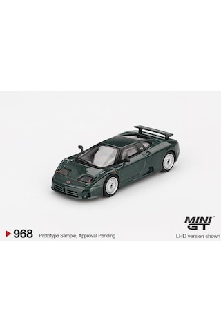 Mini Gt 968 Bugatti Eb110 Gt Verde Scuro 1/64 Model Araba